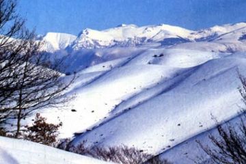 Vette dell'Appennino innevate